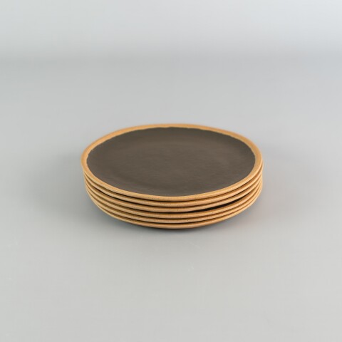 Plato Postre 19cm Brown Plato Postre 19cm Brown