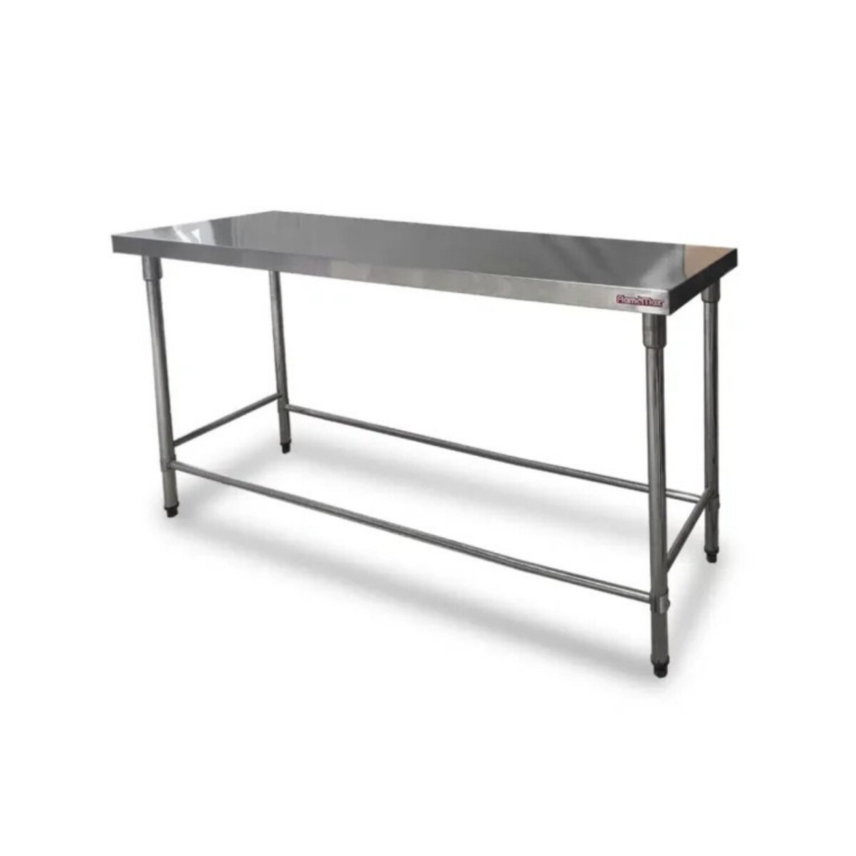 Mesada Acero Inox s/estante 150 cm Flamemax 