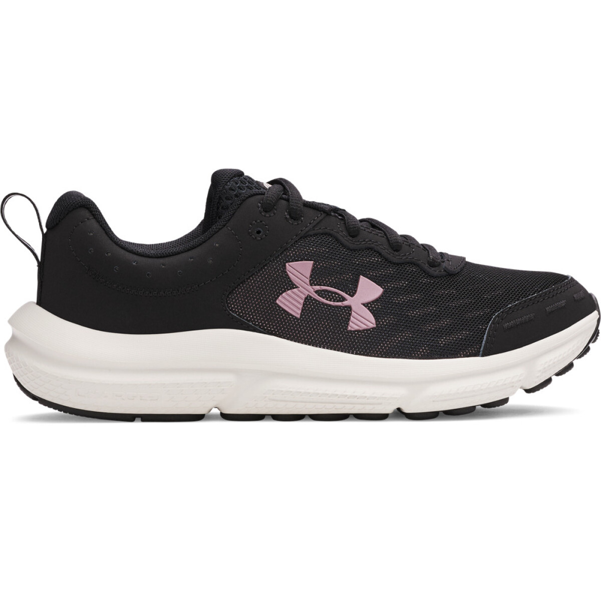 UA W Charged Assert 10-WHT - BLK-006 