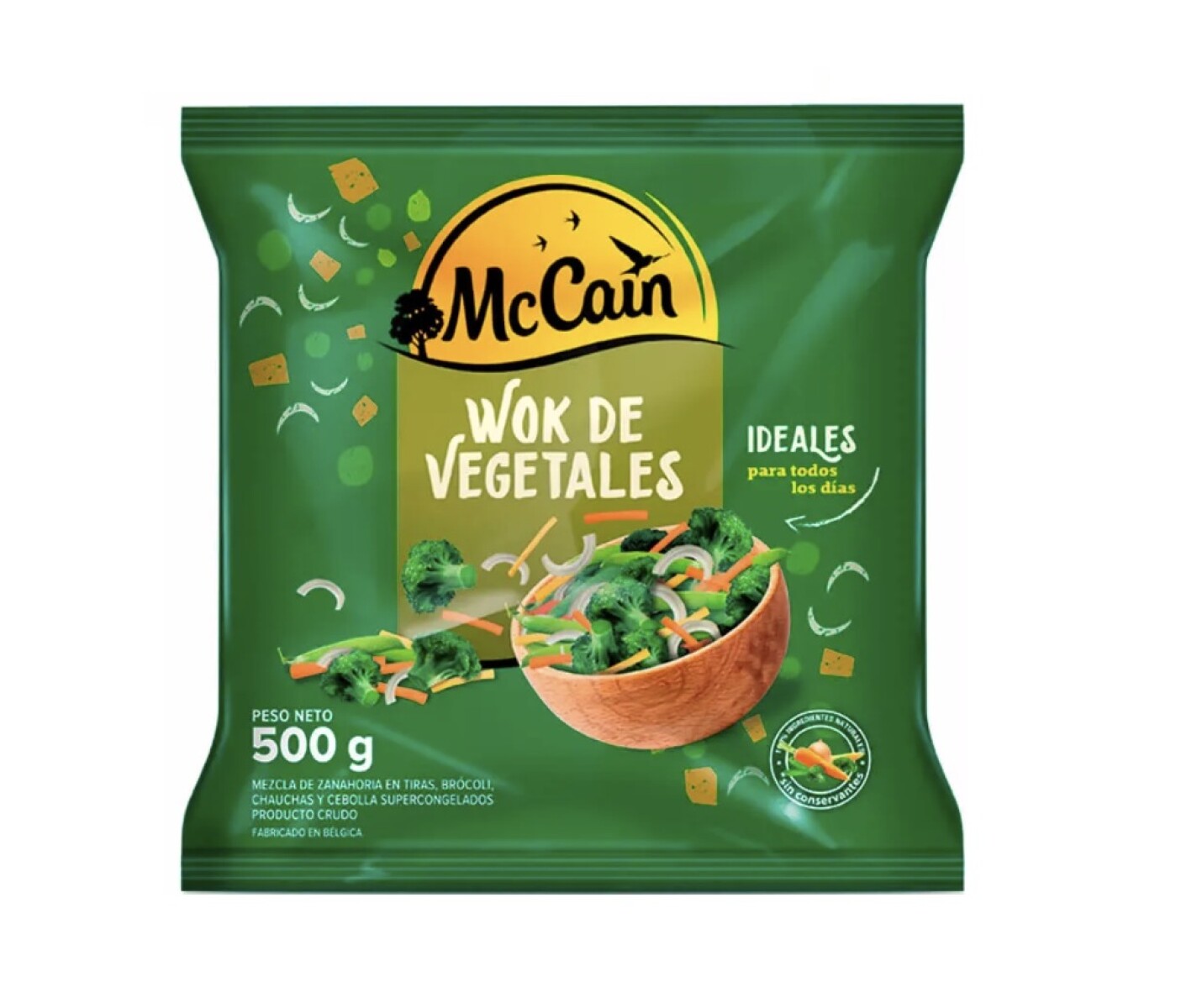 WOK VEGETALES 500G +SOLO PDE O WEB+ 
