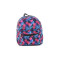 Mochila Miss Carol en tela estampada MICHONNE Violeta - Ananas
