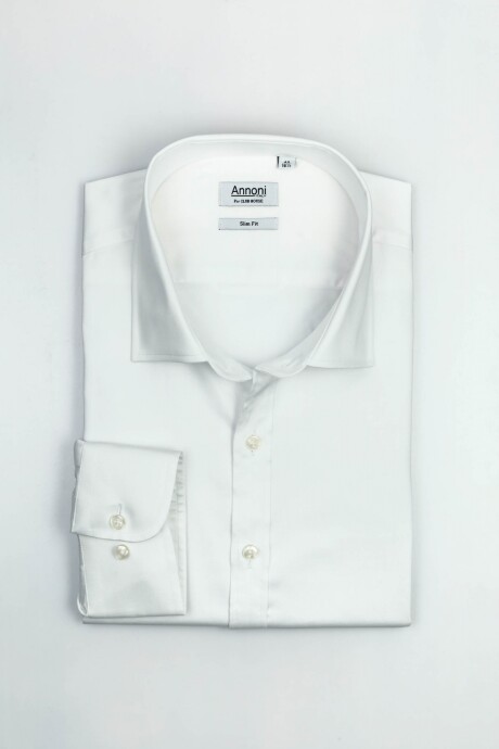 Camisa Annoni Short collar blanca Camisa Annoni Short collar blanca
