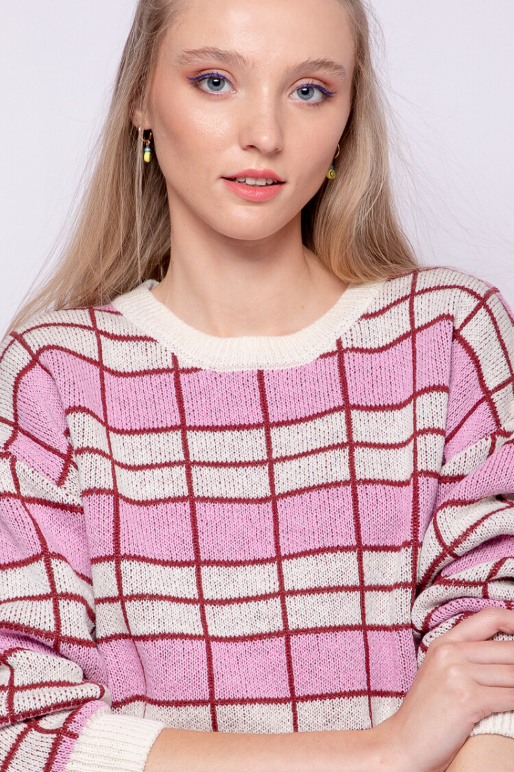 SWEATER MEGARA Rosa Lirio