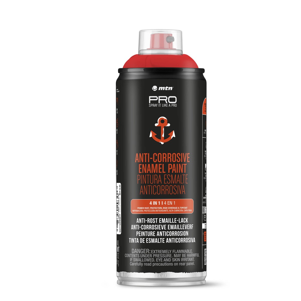 AEROSOL MTN PRO ANTICORROSIVO ROJO 400ML 