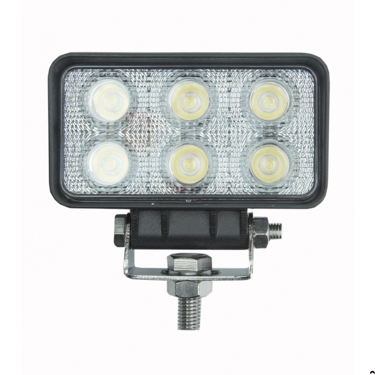 FARO LED - RECTANGULAR 9X11.5CM 6 LED MULTIVOLTAJE - 