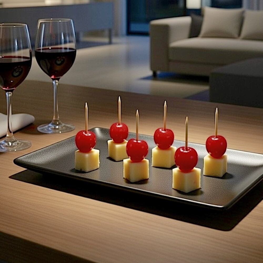 6 Quesitos con Cereza 6 Quesitos con Cereza