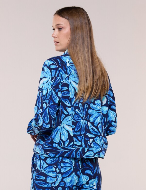 Camperita Liviana Print AZUL/MULTI