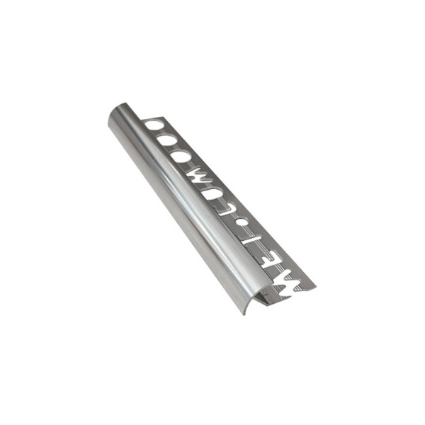 GUARDACANTO ALUMINIO ANOD PLATEADO BRILLO Guardacanto Aluminio Anod Plateado Brillo
