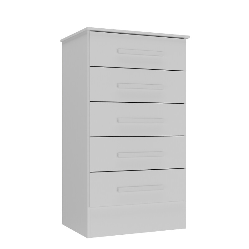 COMODA OVIEDO 5C BLANCO COMODA OVIEDO 5C BLANCO