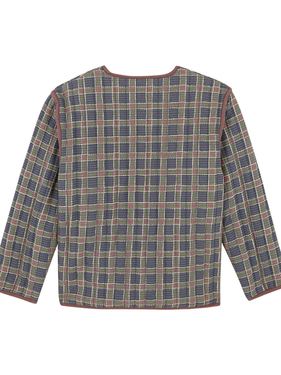 Chaqueta Acolchada Azul Pato