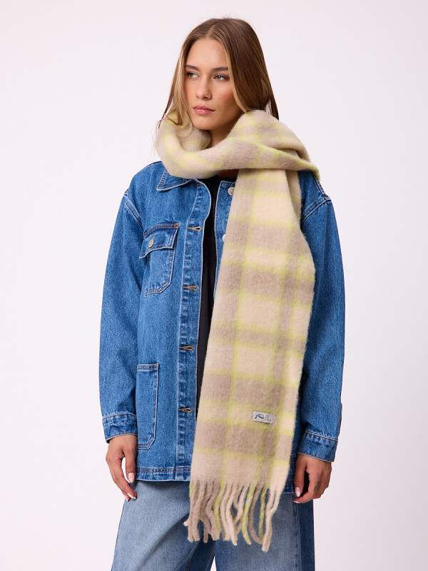 BUFANDA WALOU RUSTY Amarillo