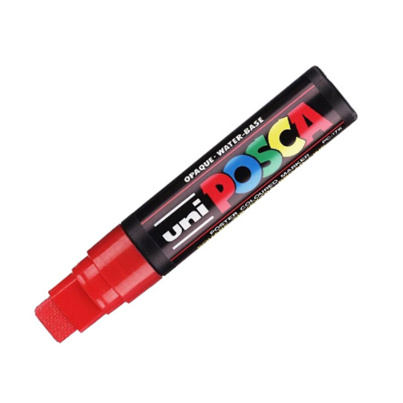 MARCADOR UNI POSCA 15 MM ROJO N/A
