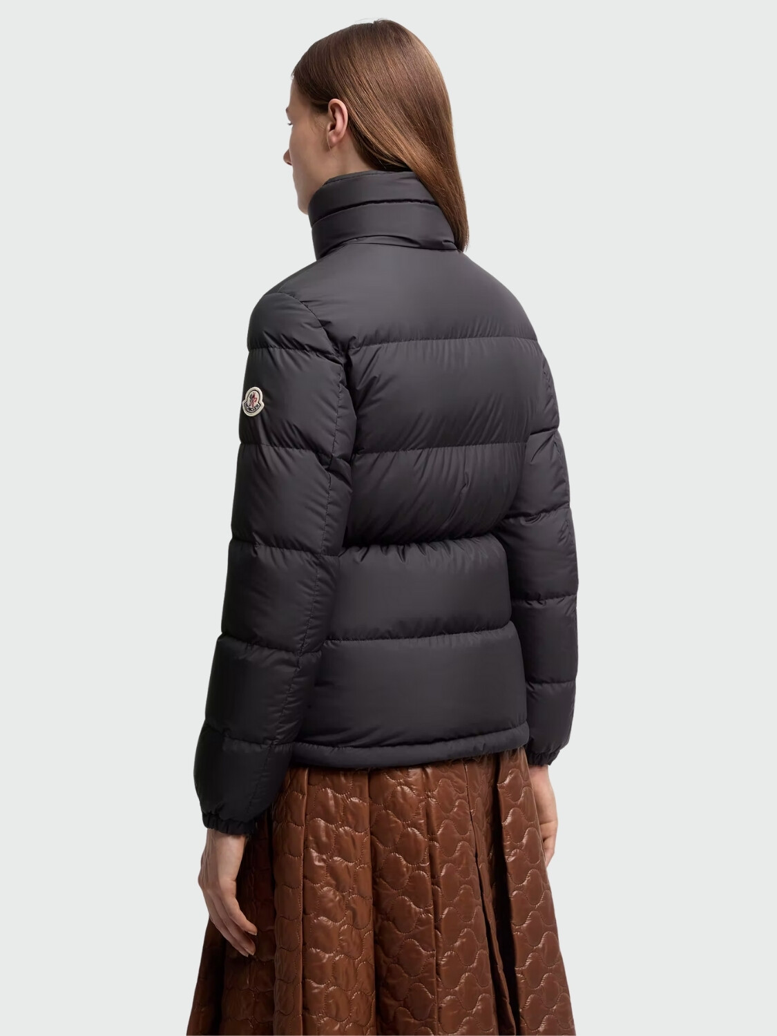 MONCLER - Campera de Plumas Dourbe Negro