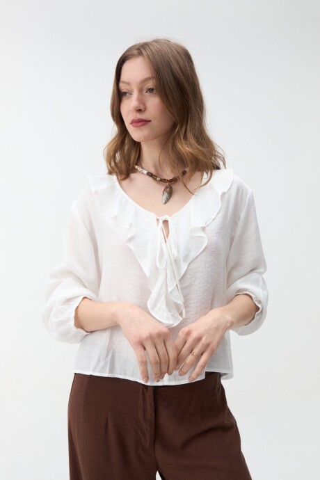 BLUSA NAIREL Blanco