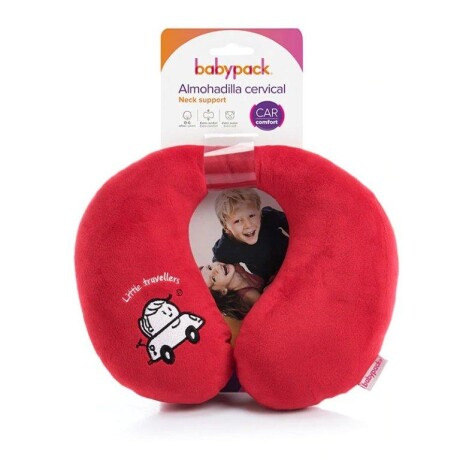 Almohada Cervical Infantil Babypack ROJO