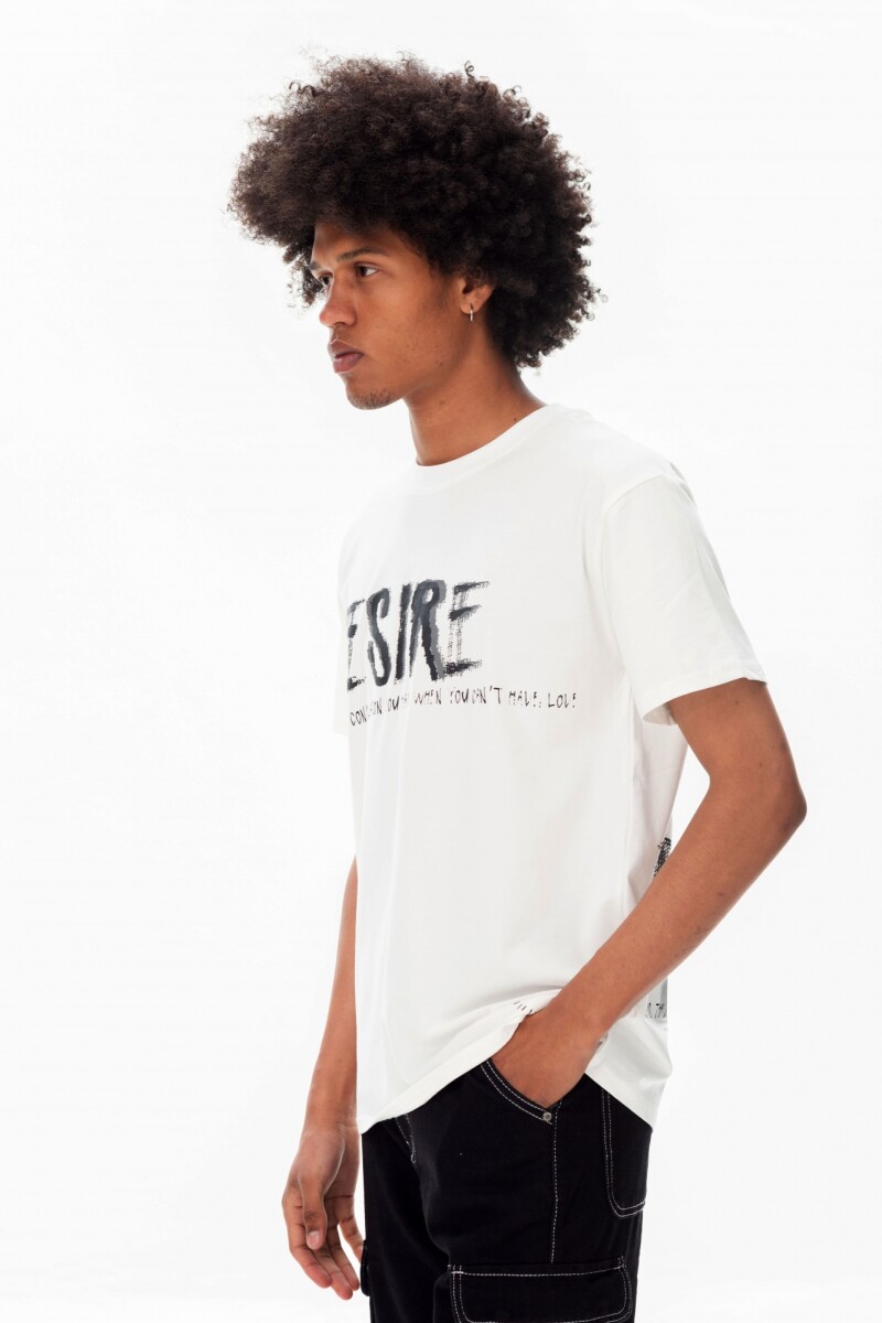 Remera Desire Blanco