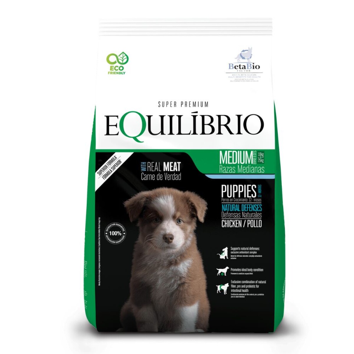 Equilibrio Perro Cachorro Razas Medias 2,5 kg 