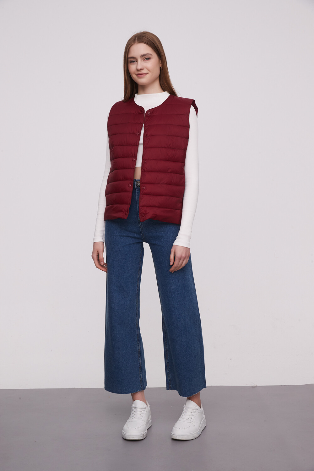 Chaleco Bujin Bordeaux