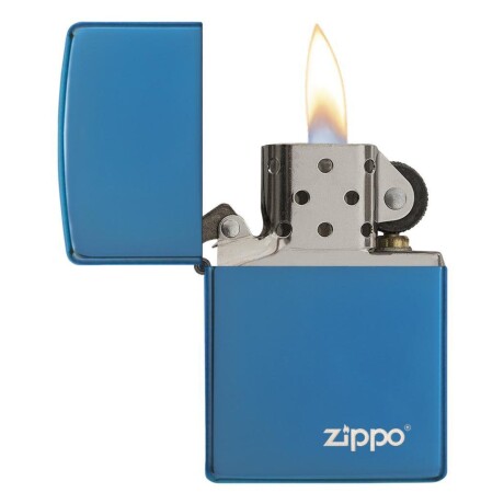 Encendedor Zippo Sapphire con logo - 20446ZL Encendedor Zippo Sapphire con logo - 20446ZL