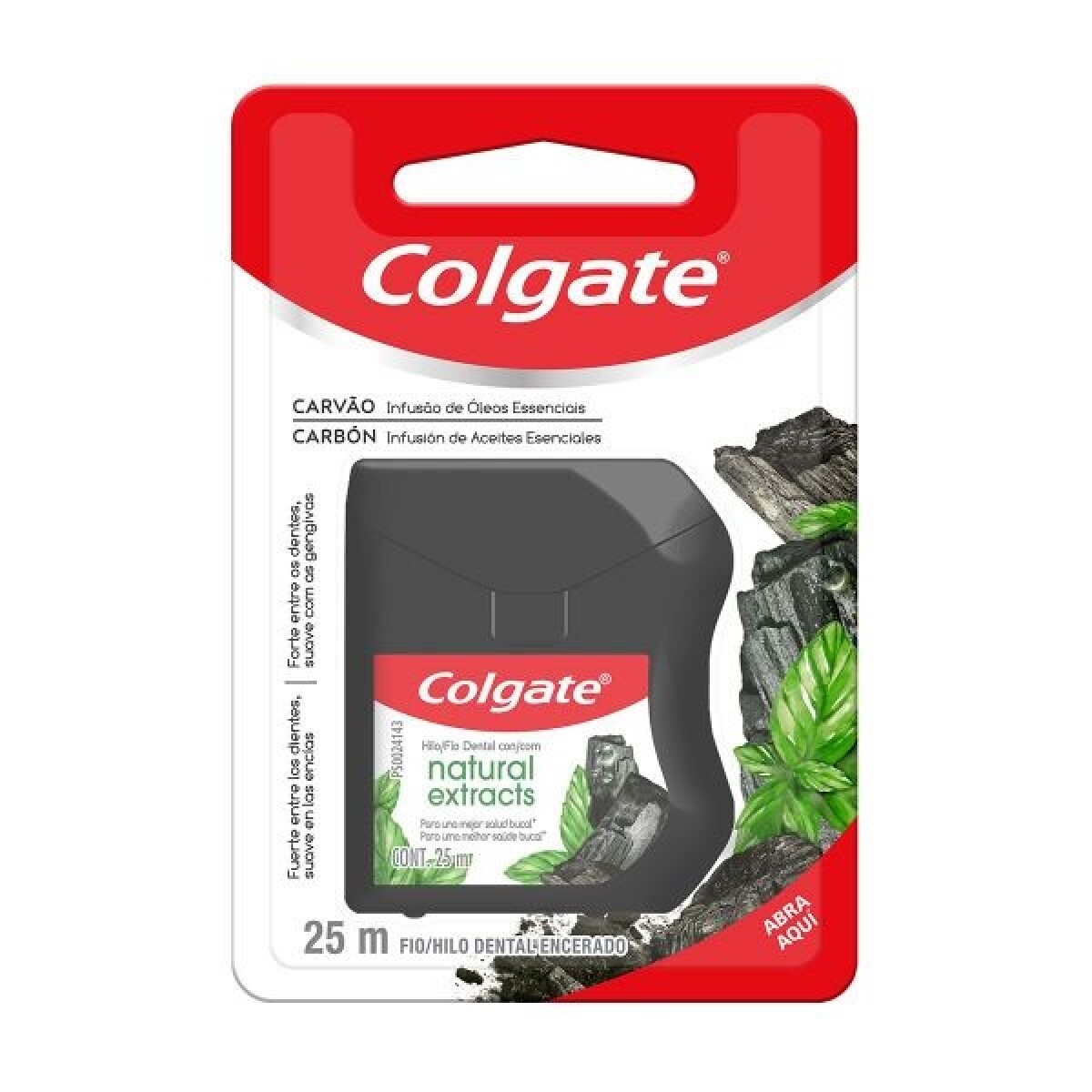 Hilo Dental Colgate Naturals Carbon 25mts. 