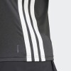 Remera Adidas Train Essentials 3 Rayas Negro