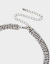 Collares Largos Con strass Collar Largo Con Strass - Plateado Hematite