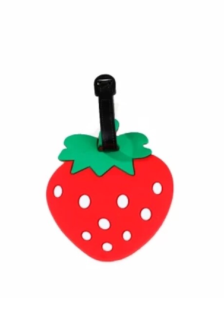 Identificador De Equipaje Tag Valija Maleta brio para viaje Frutilla