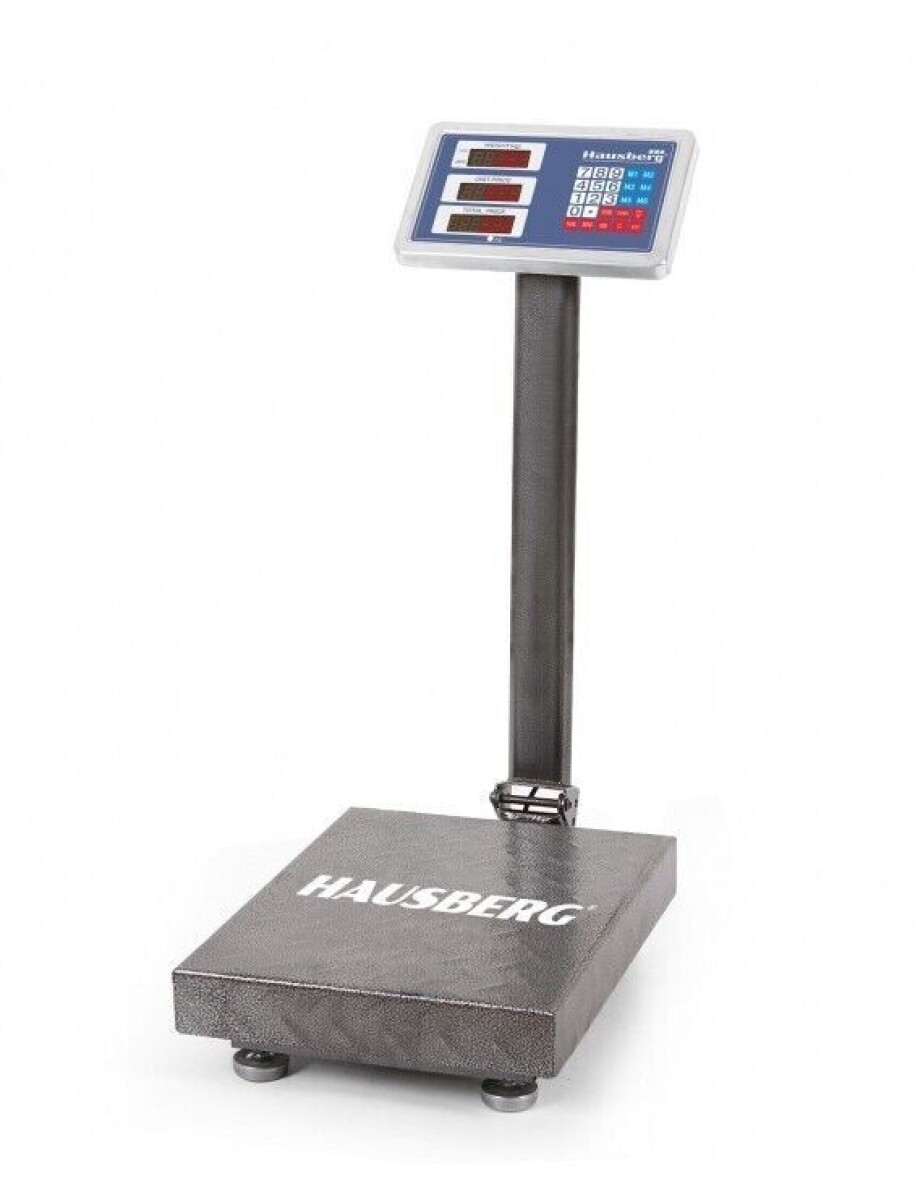 Báscula Digital Electrónica c/Plataforma Hausberg 