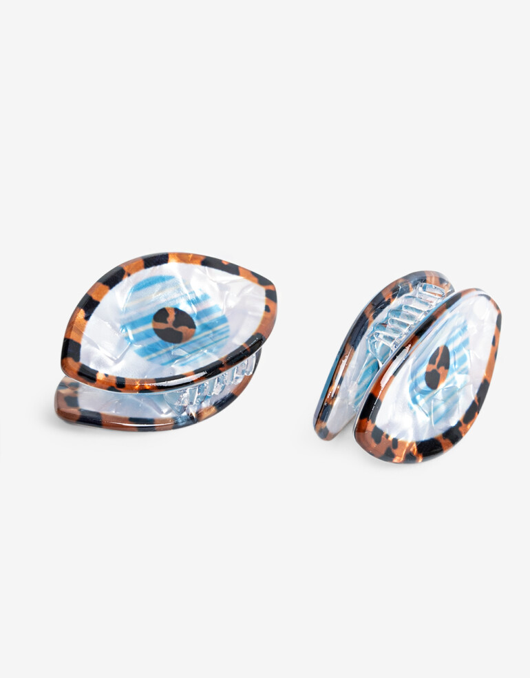 Broches Sets Acrilico Set De Mini Broches De Ojos - Combinacion Multicolor