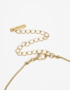 Cadena Corta con Dije Perla Cadena Corta Con Dije Nácar Corazón - Dorado Oro Amarillo