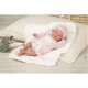 Muñeca Reborn Adriana 40 cm con ropa de rayas rosas Muñeca Reborn Adriana 40 cm con ropa de rayas rosas