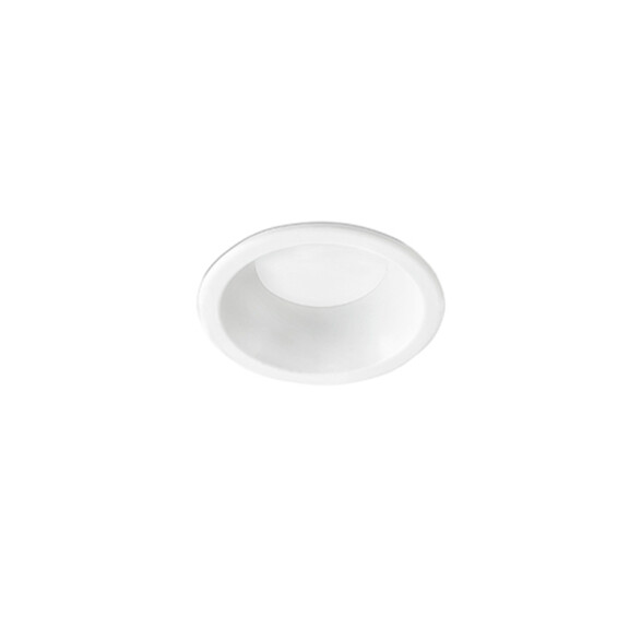 Downlight redondo LED blanco 8W 580Lm luz cálida FA2168