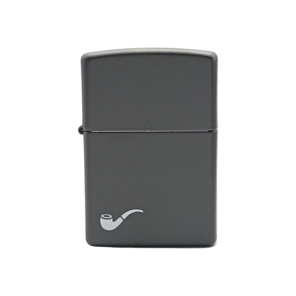 Encendedor ZIPPO 218PL Black Matte Pipe LT - ZP218P21 Negrocombinado