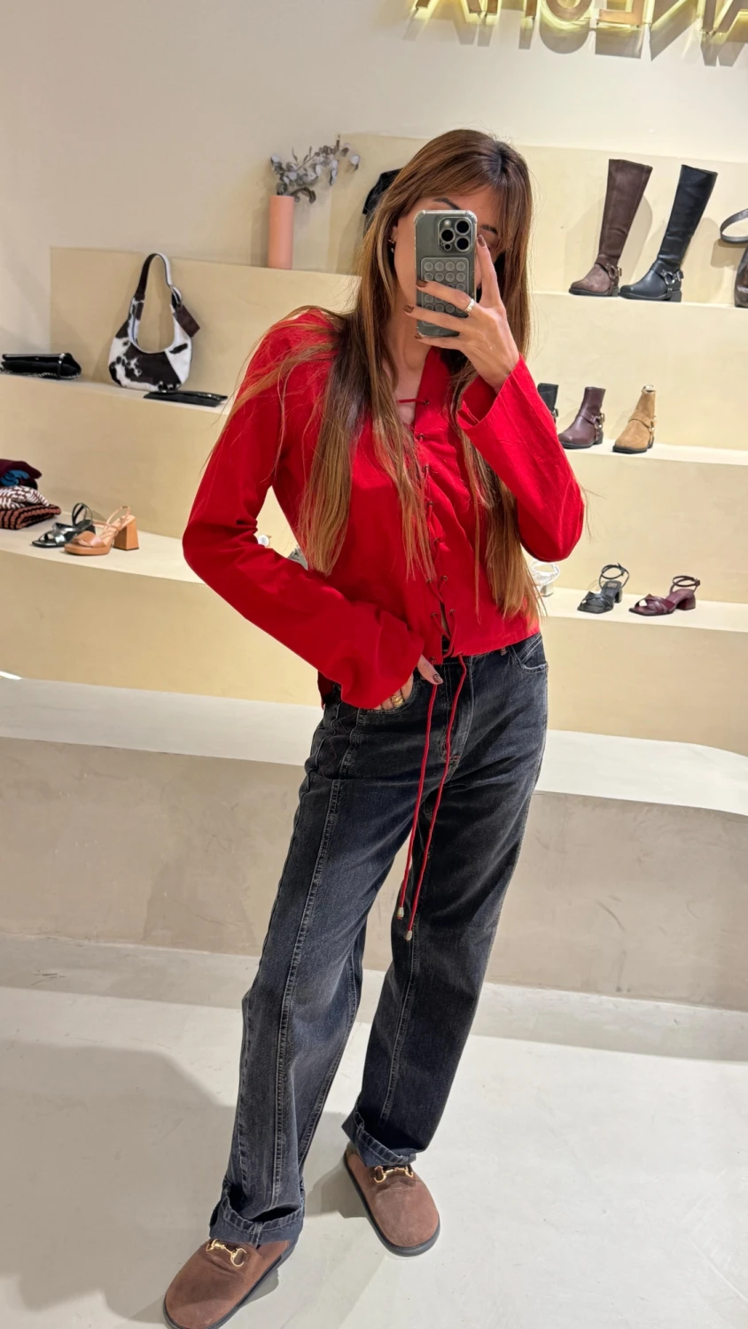 Jean Spark negro 40