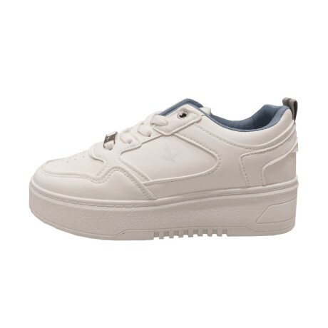 Champion Santa Barbara Dama Bronx Low Blanco/Plata S/C