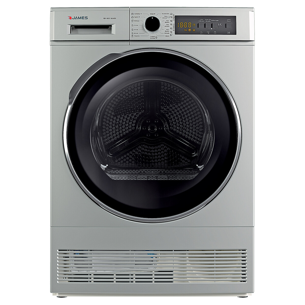 Secarropas James 8 KG SEV-80 C inox. 