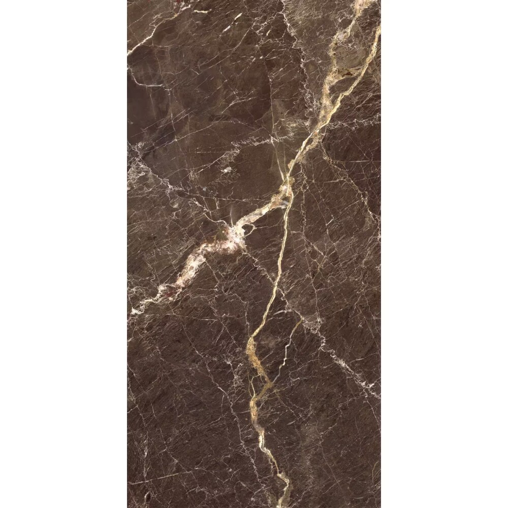 Cerámica Marmo Brown Dark 58x120 cm pulido Brillante y rectificada Cerámica Marmo Brown Dark 58x120 Cm Pulido Brillante Y Rectificada