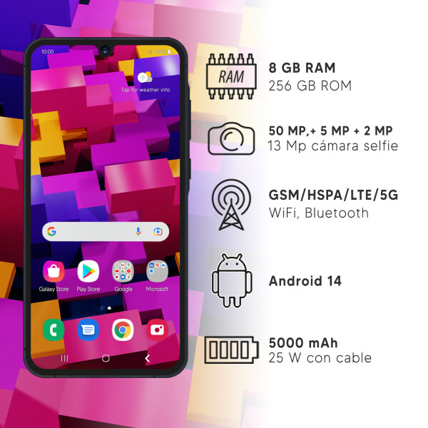 Samsung A16 8/256 Gb 5g + Regalo NEGRO