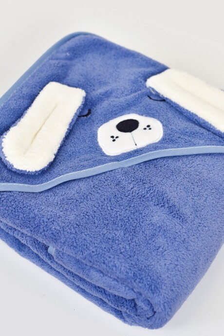 Manta toalla con capucha para bebé Beagle