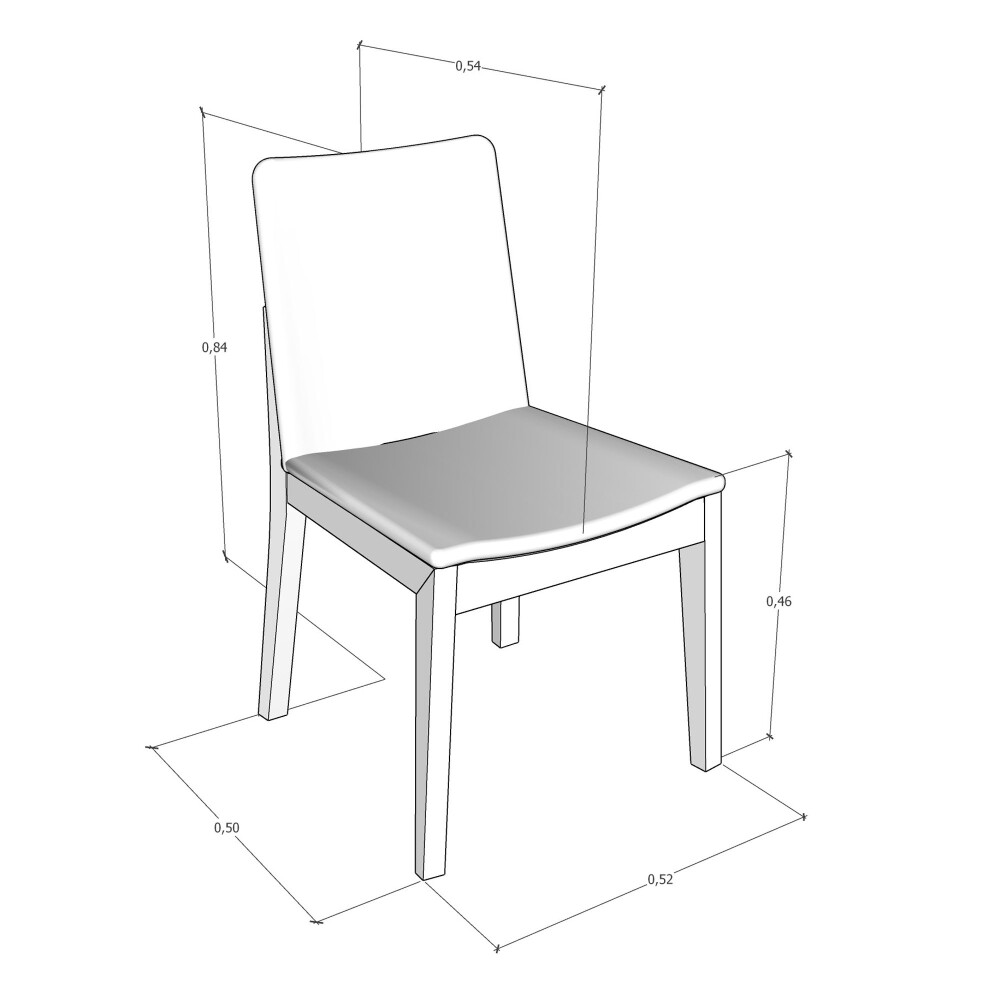 SILLA DE COMEDOR MADERA-Y-TELA NATURAL-BEIGE BELLA