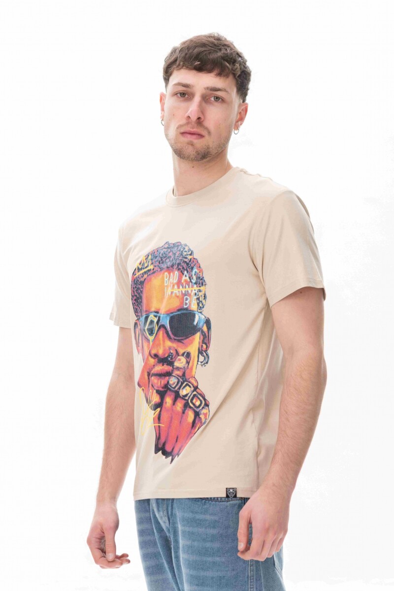 Remera Pistul Beige