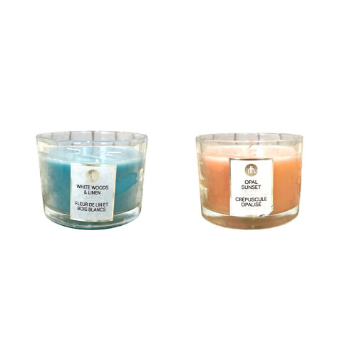 Velas aromáticas en tarro de cristal 290g Velas Aromáticas En Tarro De Cristal 290g