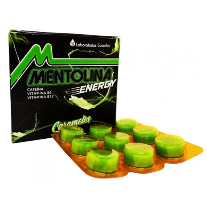 MENTOLINA ENERGY CJ X 9 CARAMELOS única