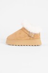 Bota corderito camel