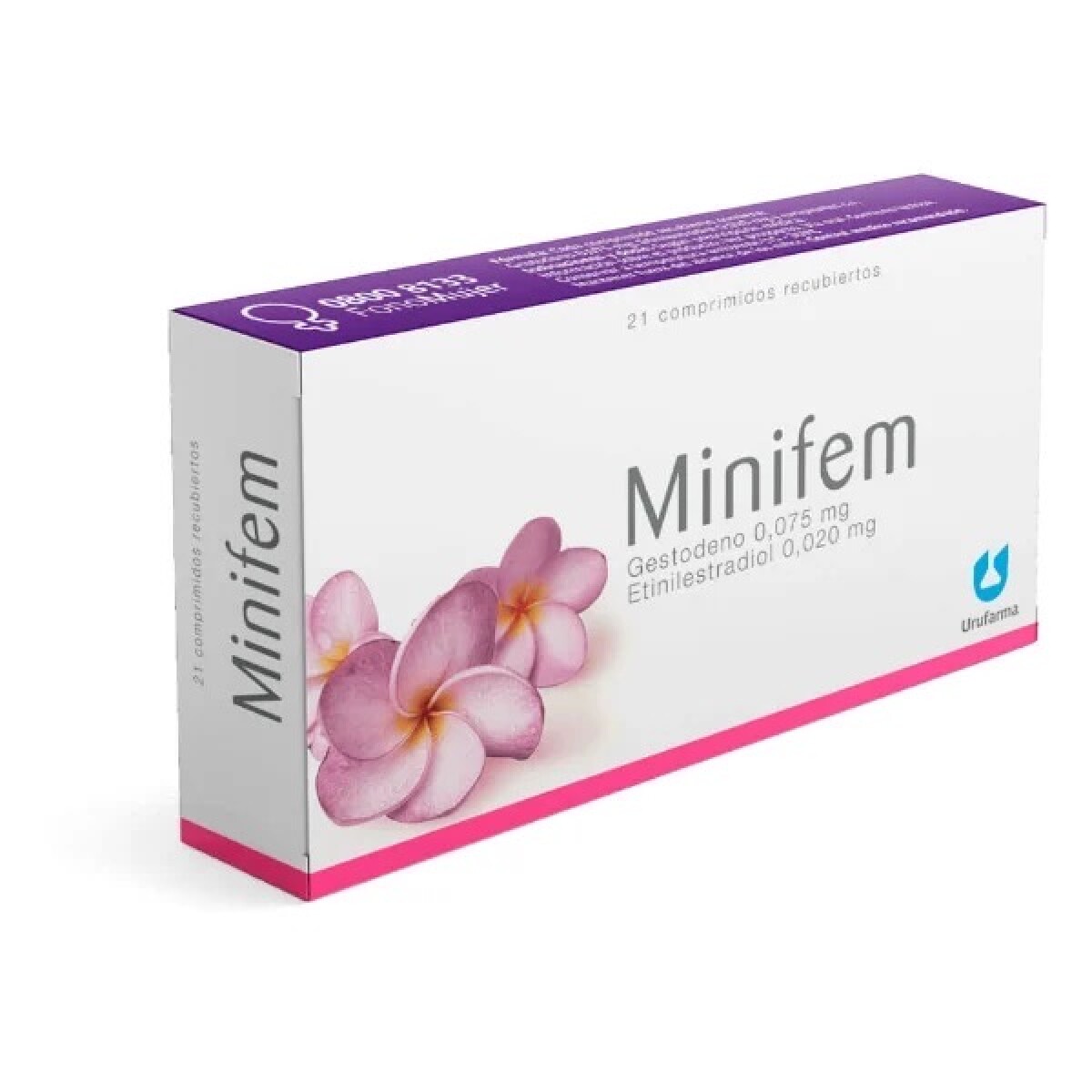 Anticonceptivo Minifem 21 Grageas 