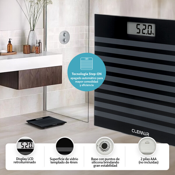 Balanza De Baño Digital Para Personal Bascula Peso Máximo 180 kg Balanza De Baño Digital Para Personal Bascula Peso Máximo 180 kg