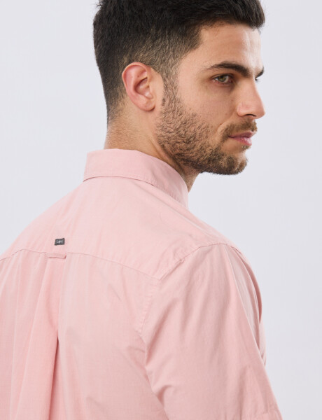 CAMISA LISA DE ALGODÓN Rosa