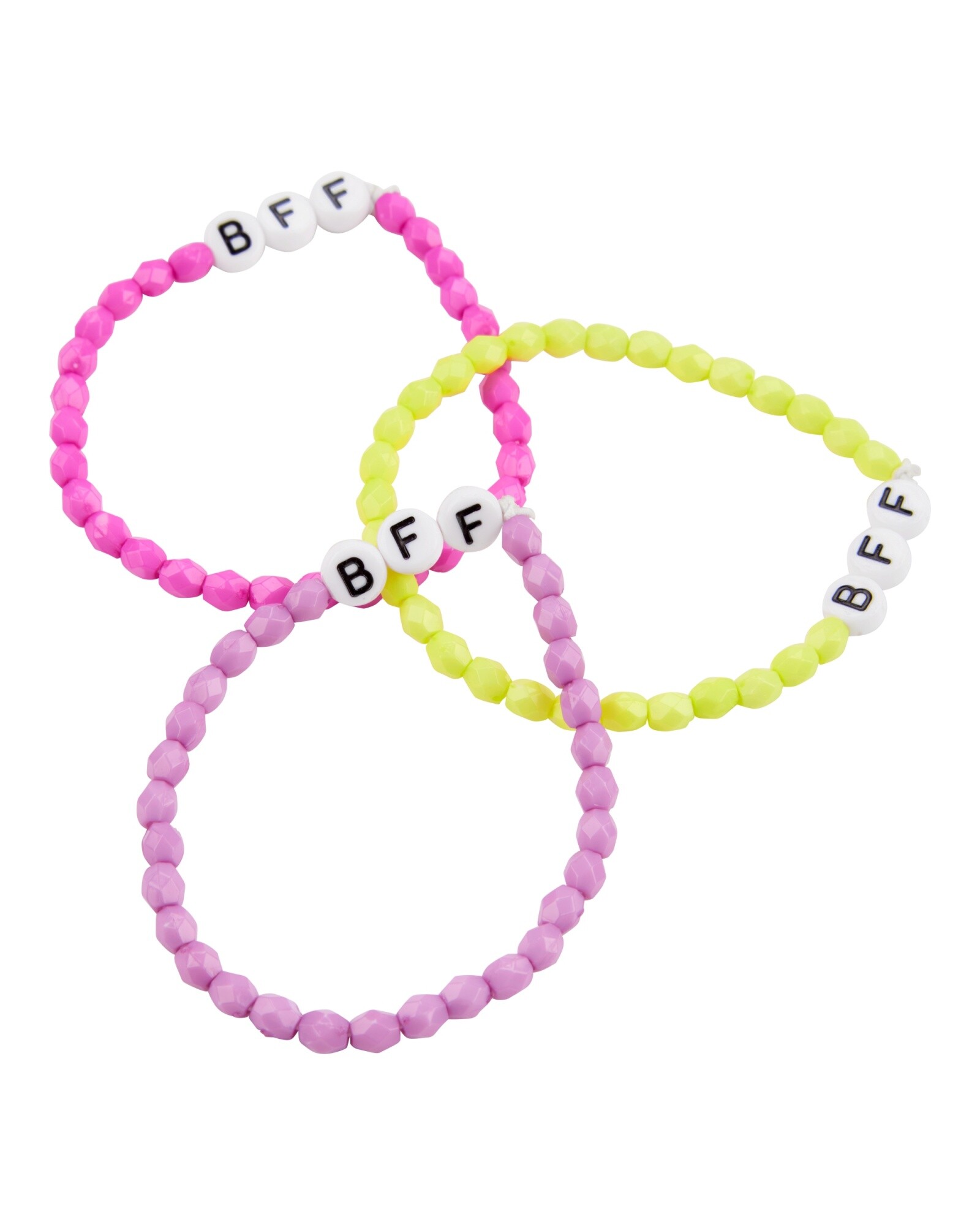 Pack tres pulseras mejores amigas Sin color