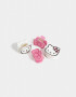 Hebillas Infantiles Licencias Set De Broches "hello Kitty" - Combinacion Multicolor