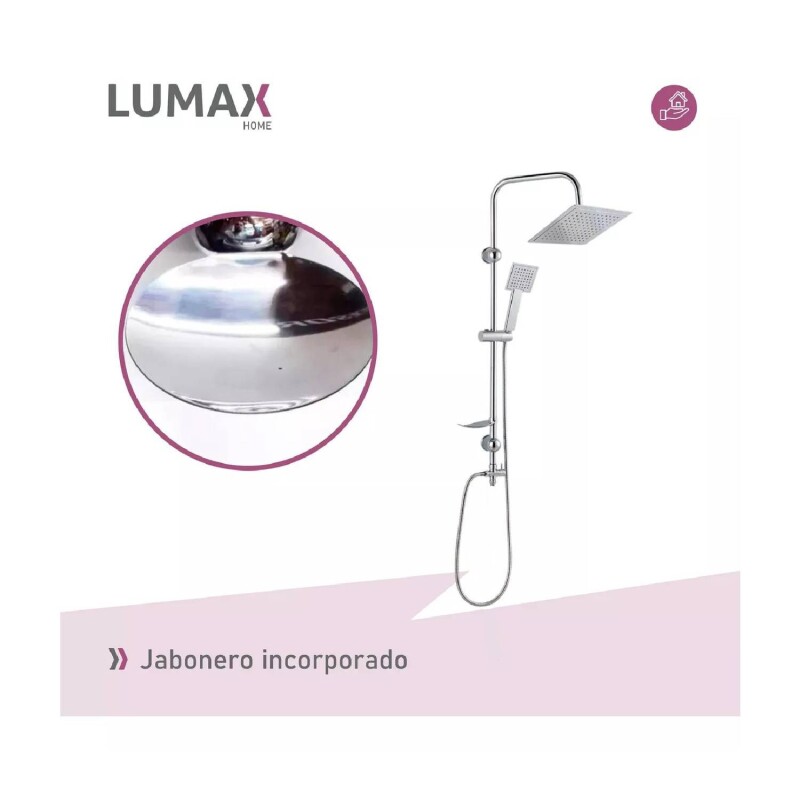 Barral Columna De Ducha Acero Inoxidable Ajustable Barral Columna De Ducha Acero Inoxidable Ajustable